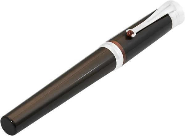 Montegrappa Desiderio Chocolate Brown 18kt Medium Fountain Pen (ISDET3AW)