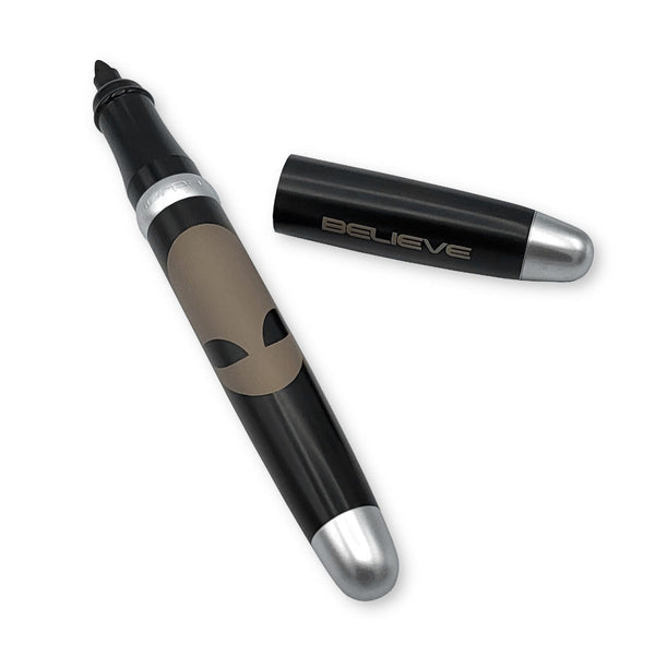 Sherpa Pen Classic Aluminum "Far Out" Alien Special Edition Pen/Sharpie Marker Cover