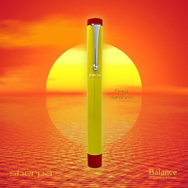 Sherpa Pen Balance: Fiery Sunshine - Premium Cover for Sharpie Markers and Disposable Pens
