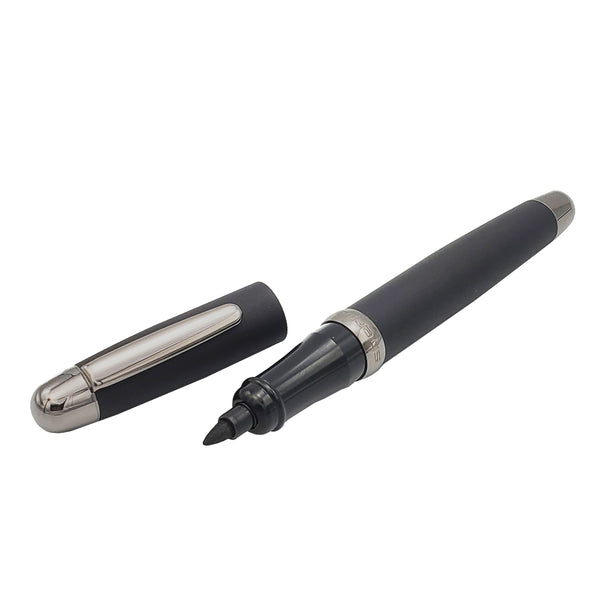 Sherpa Pen Midnight Design Matte Black/Gunmetal Fountain Pen, Sharpie Marker Cover