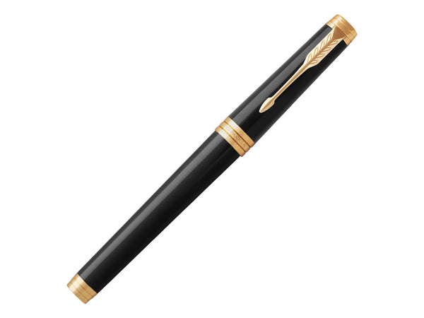 Parker Parker Premier 2016 Edition Black Lacquer and Gold Roller Ball Pen (1931411) freeshipping - Dealports