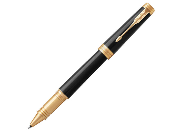 Parker Parker Premier 2016 Edition Black Lacquer and Gold Roller Ball Pen (1931411) freeshipping - Dealports