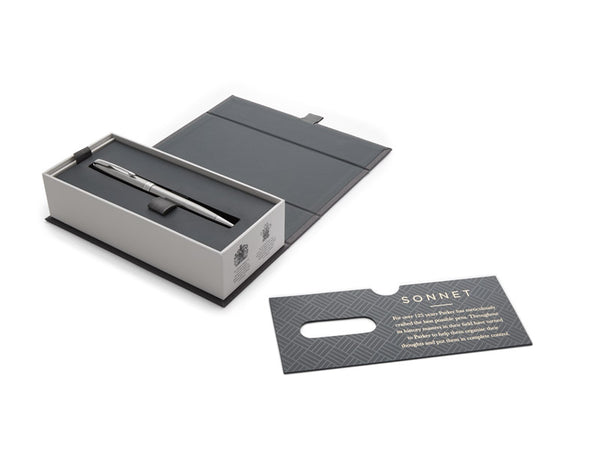 Parker Parker Sonnet (2016 Edition) Stainless Steel Roller Ball Pen (1931511) freeshipping - Dealports