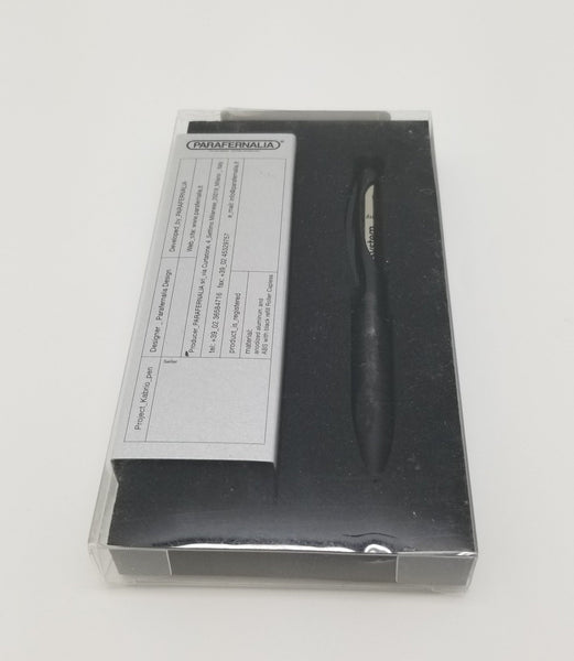 Parafernalia Parafernalia Kabrio Black Roller Ball Pen New (PA80603) Made in Italy freeshipping - Dealports