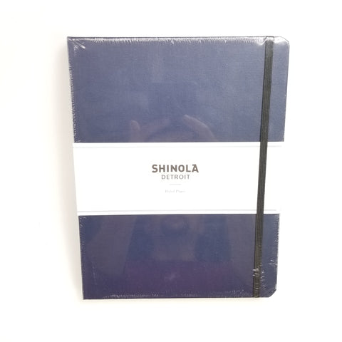 Dealports Shinola Detroit Large Navy Notebook - Made in the USA (S0710010921) freeshipping - Dealports