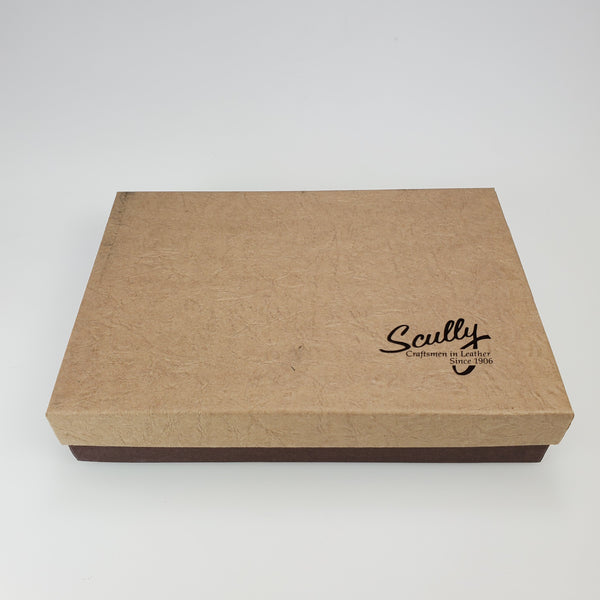 Scully Scully Black Plonge Zippered Junior Letter Pad (5019Z) freeshipping - Dealports