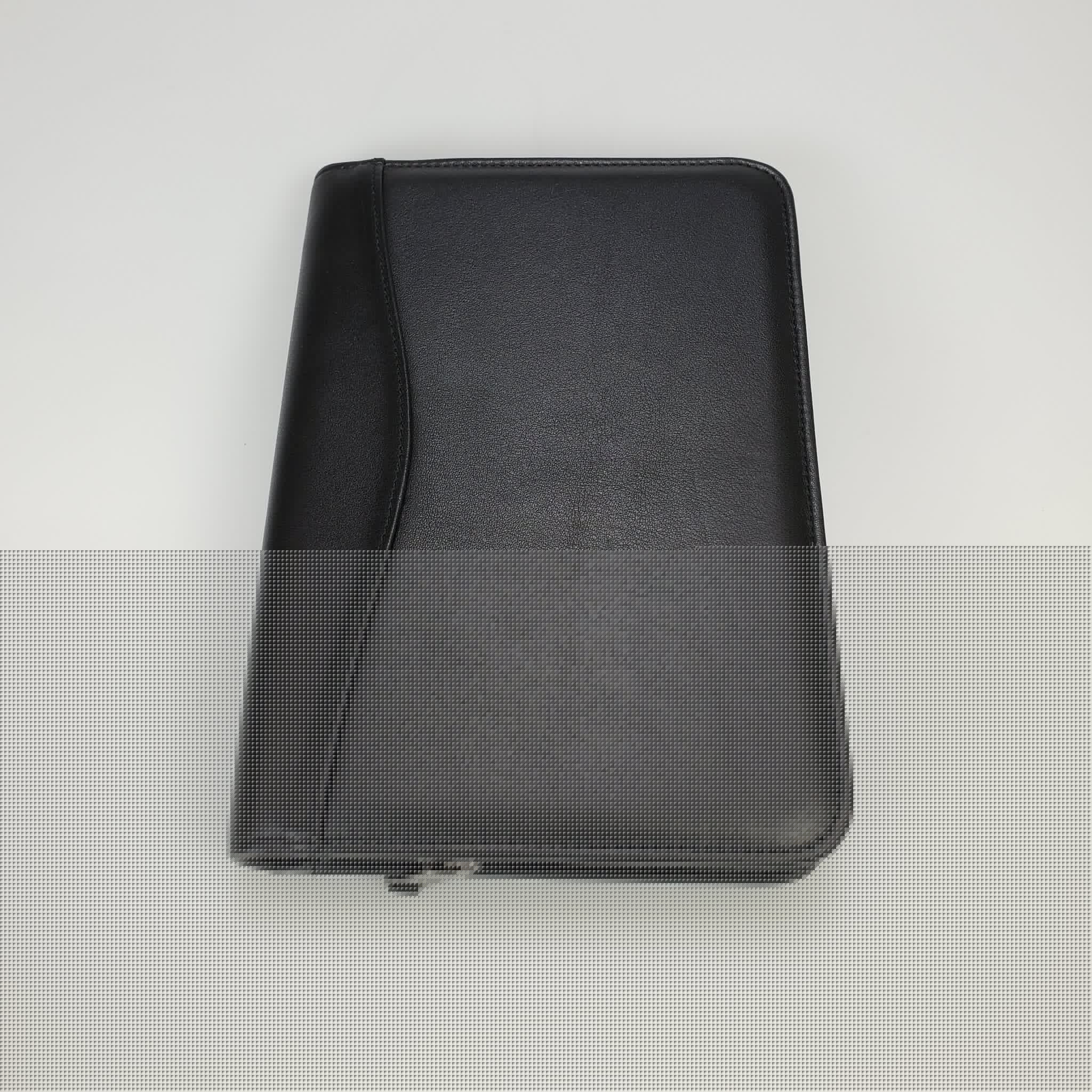 Scully Scully Black Plonge Zippered Junior Letter Pad (5019Z) freeshipping - Dealports