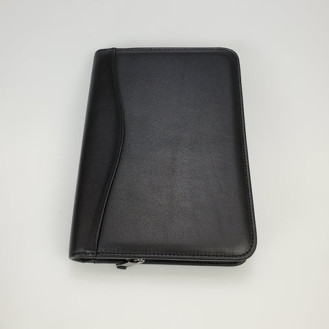 Scully Scully Black Plonge Zippered Junior Letter Pad (5019Z) freeshipping - Dealports