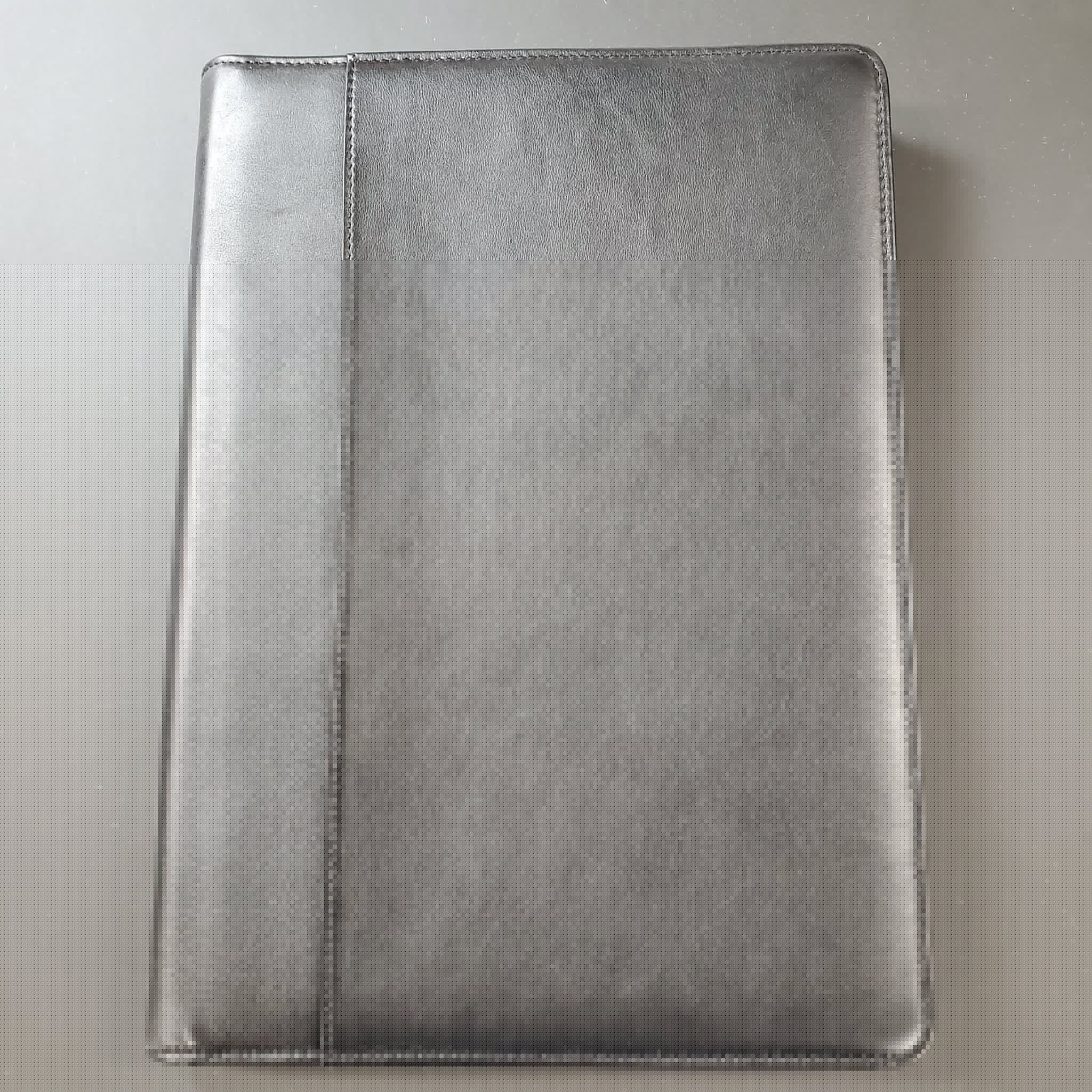 Bosca Nappa Vitello Deluxe Zip Around Portfolio Organizer 972 100