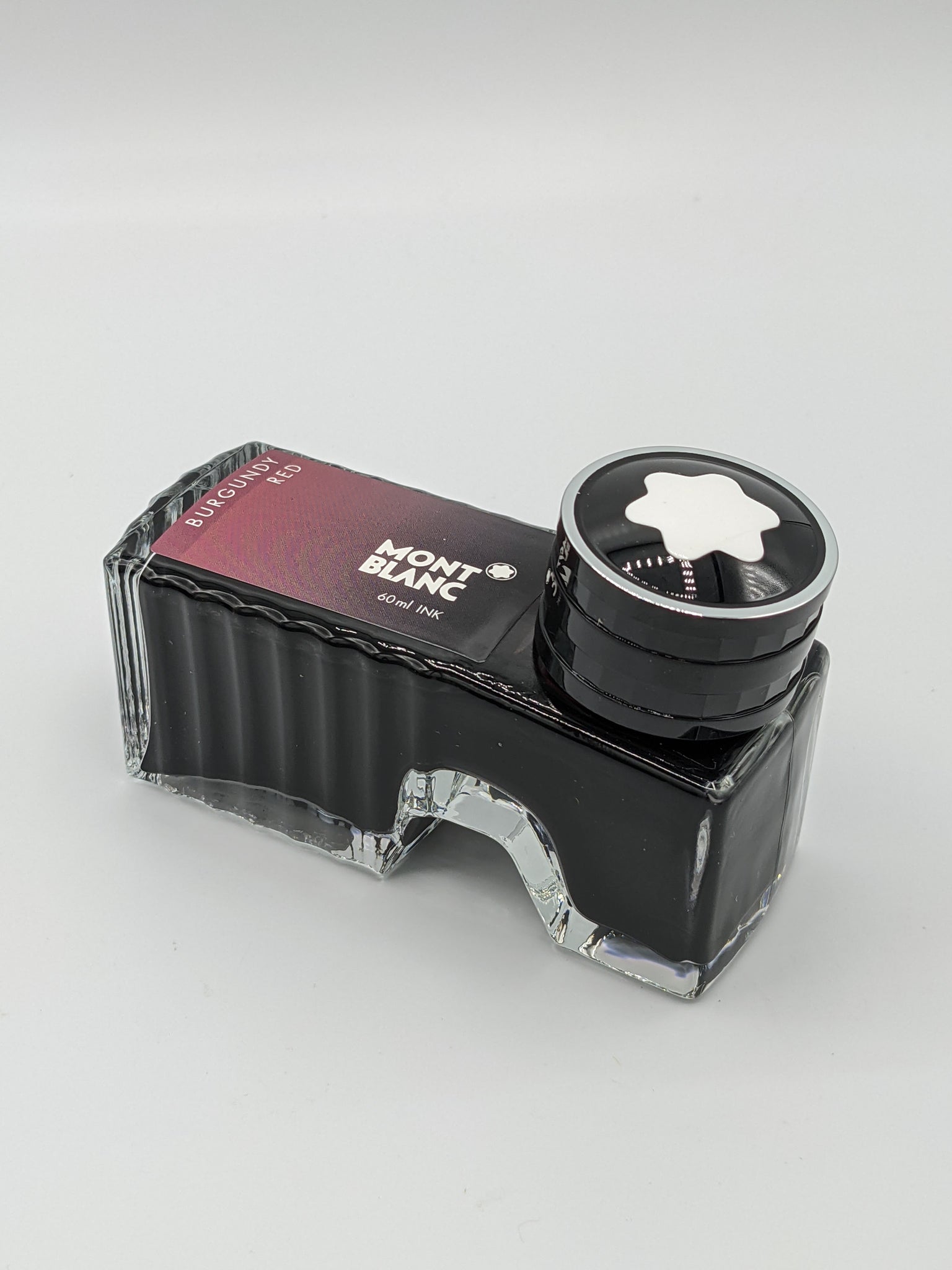 Montblanc Authentic Montblanc Burgundy Red 60ml Fountain Pen Ink Bottle #105198 freeshipping - Dealports