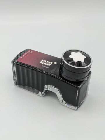 Montblanc Authentic Montblanc Burgundy Red 60ml Fountain Pen Ink Bottle #105198 freeshipping - Dealports
