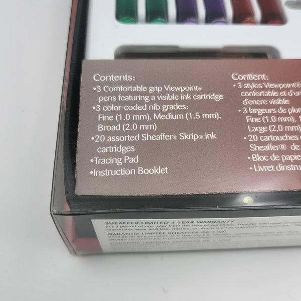 Sheaffer Sheaffer Maxi Deluxe Calligraphy Gift Set freeshipping - Dealports