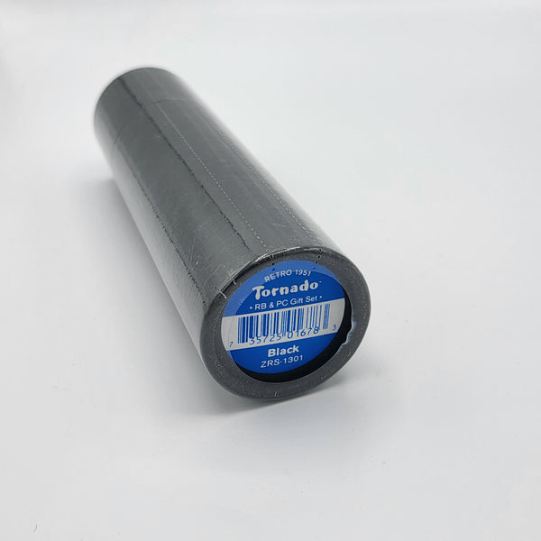 Retro 51 Tornado Black Lacquer Roller Ball/Pencil Set Paradise Pen Custom Tube