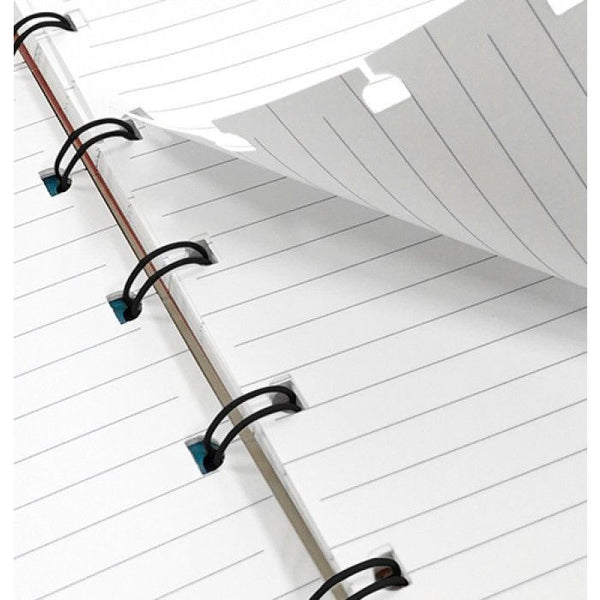 Filofax Filofax A5 Refillable Notebook Saffiano Metallic Gold (115036) freeshipping - Dealports