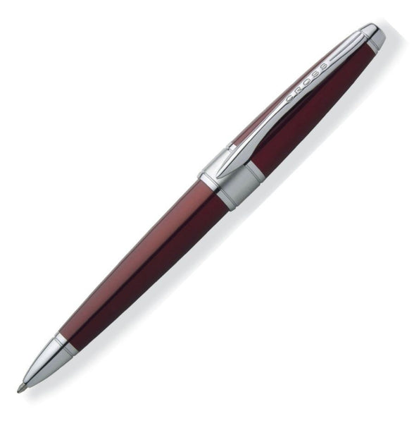 Cross Cross Apogee Titan Red Lacquer Ballpoint Pen (AT0122-3) freeshipping - Dealports