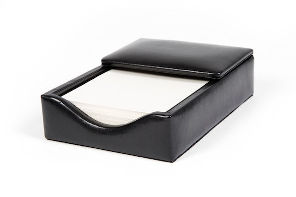 Bosca Bosca Model 726-100 Nappa Vitello Flip Top Memo Box freeshipping - Dealports