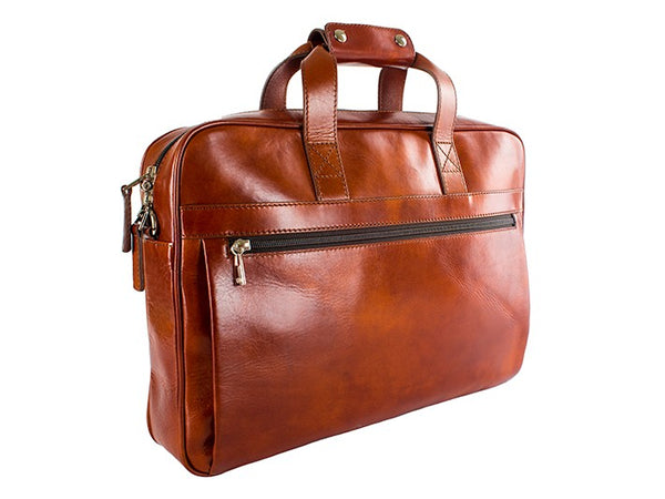 Bosca Old Leather Amber Single Gusset Stringer Brief (816-27)