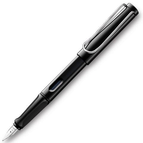 Lamy LAMY Safari Shiny Black Fine Fountain Pen (L19BKF) freeshipping - Dealports