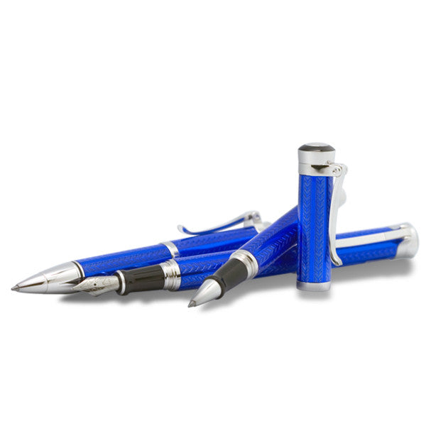 5280 5280 Majestic Blue Chevron Ballpoint Pen freeshipping - Dealports