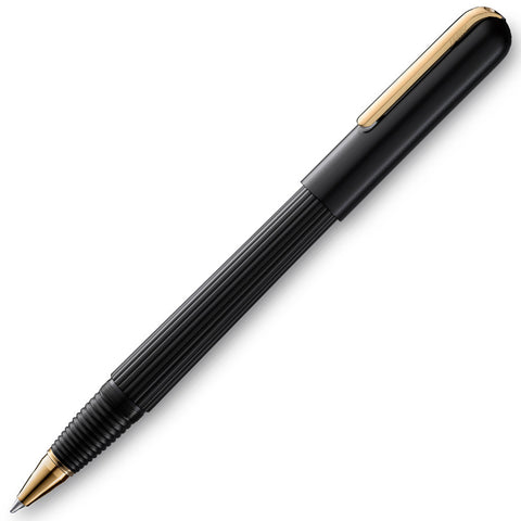 Lamy Lamy Imporium Black/Gold PVD Roller Ball Pen (L360) freeshipping - Dealports