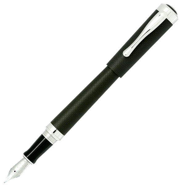 5280 5280 Aspen Matte Carbon Fiber w/Rhodium Medium Fountain Pen freeshipping - Dealports