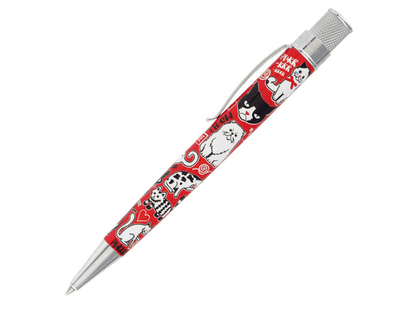 Retro 51 Cat Rescue Tornado Roller Ball Pen (VRR-1612)