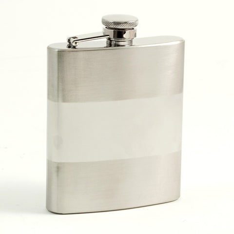 Bey-Berk Bey-Berk Model FS108B Stainless Steel Mirror & Satinized Finish Steel Flask freeshipping - Dealports