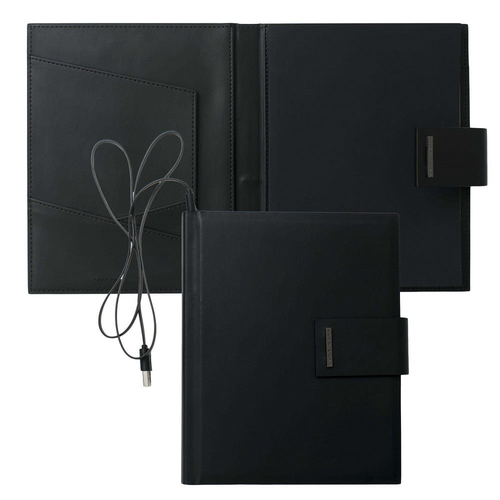 Hugo Boss Hugo Boss Loop Powerbank Folder Padfolio Notebook freeshipping - Dealports