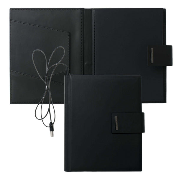 Hugo Boss Hugo Boss Loop Powerbank Folder Padfolio Notebook freeshipping - Dealports
