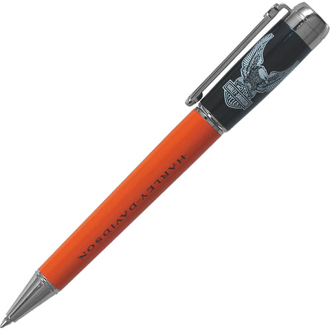Retro 51 Harley Davidson Orange/Black Eagle Ballpoint Pen (HDBP-1750)