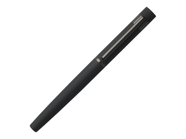 Hugo Boss Hugo Boss Loop Matte Gray and Gunmetal Roller Ball Pen freeshipping - Dealports