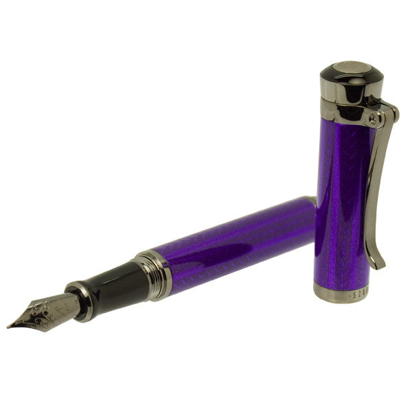 5280 5280 Majestic Purple/PVD Medium Fountain Pen freeshipping - Dealports