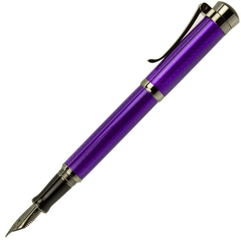 5280 5280 Majestic Purple/PVD Medium Fountain Pen freeshipping - Dealports