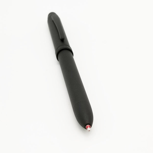 Padrino Padrino Matte Black Multi-Function Pen - Black/Red/.5mm Pencil Made in Japan freeshipping - Dealports
