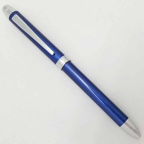 Padrino Padrino Pearl Blue Multi-Function Pen - Black/Red/.5mm Pencil Made in Japan freeshipping - Dealports