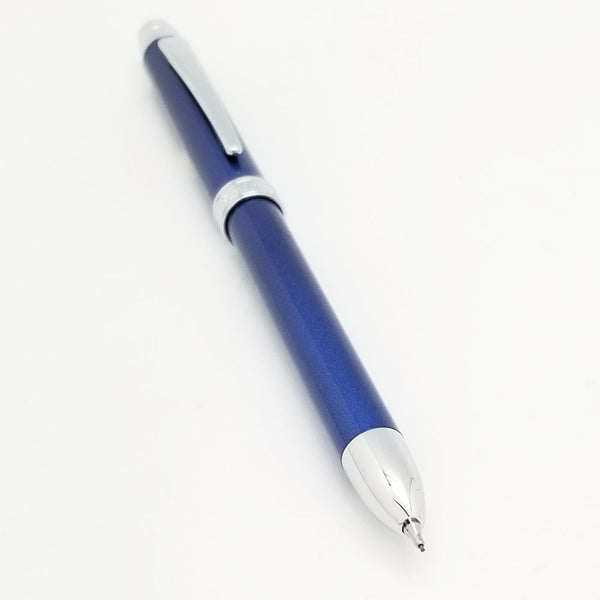 Padrino Padrino Pearl Blue Multi-Function Pen - Black/Red/.5mm Pencil Made in Japan freeshipping - Dealports