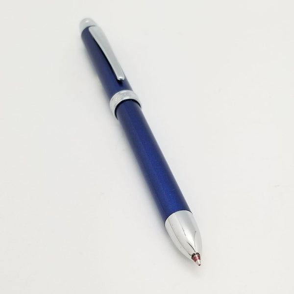 Padrino Padrino Pearl Blue Multi-Function Pen - Black/Red/.5mm Pencil Made in Japan freeshipping - Dealports