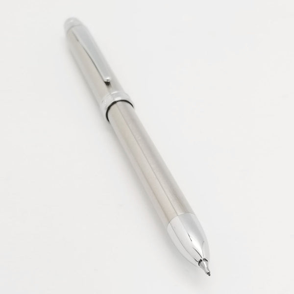 Padrino Padrino Stainless Steel Multi-Function Pen - Black/Red/.5mm Pencil Made in Japan freeshipping - Dealports