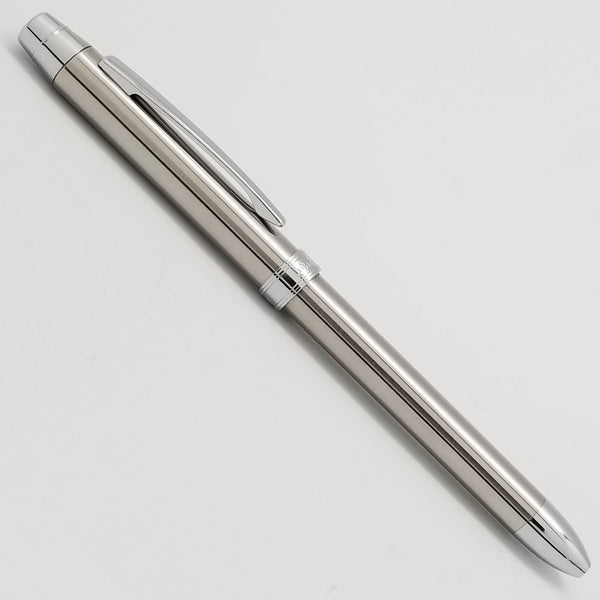 Padrino Padrino Stainless Steel Multi-Function Pen - Black/Red/.5mm Pencil Made in Japan freeshipping - Dealports