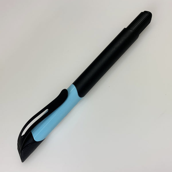 ONLINE of Germany ONLINE of Germany Academy Soft Touch Black/Sky Blue Medium Fountain Pen freeshipping - Dealports