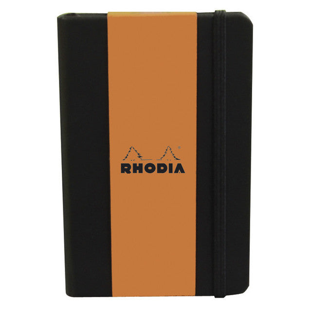 Rhodia Copy of Rhodia (R118609) 5 1/2" x 8 1/4" Webnotebook (Lined Paper) w/Black Cover freeshipping - Dealports