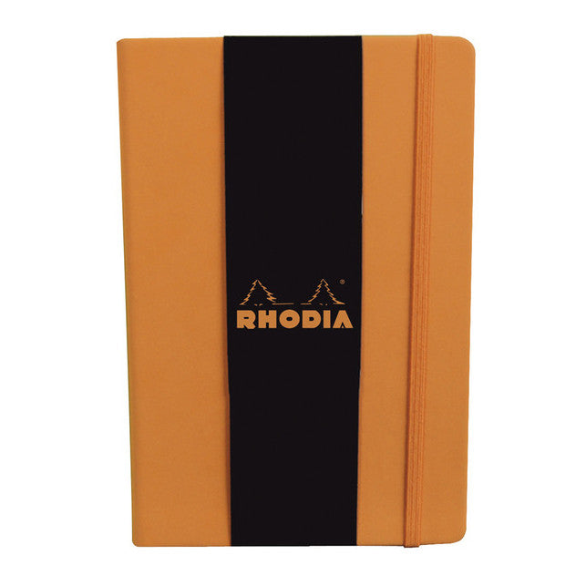 Rhodia Rhodia (R118608) 5 1/2" x 8 1/4" Webnotebook (Lined Paper) w/Orange Cover freeshipping - Dealports