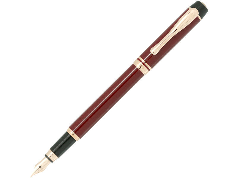 5280 5280 Ambassador Medium Burgundy/Rose Gold Fountain Pen freeshipping - Dealports