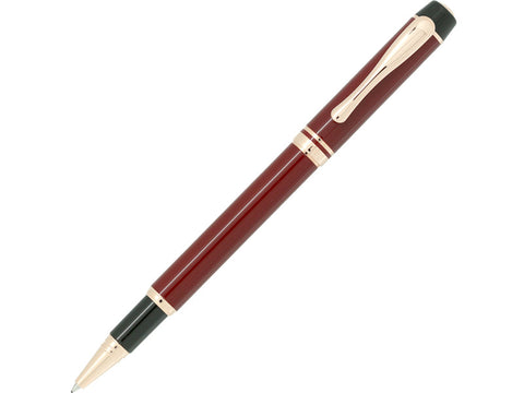 5280 5280 Ambassador Burgundy/Rose Gold Roller Ball Pen freeshipping - Dealports