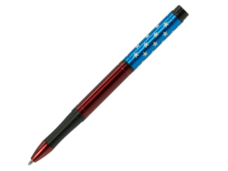 Fisher Space Pen Fisher Space Pen Pocket Tec Star Spangled American Flag Ballpoint Pen (#PT-SS) freeshipping - Dealports