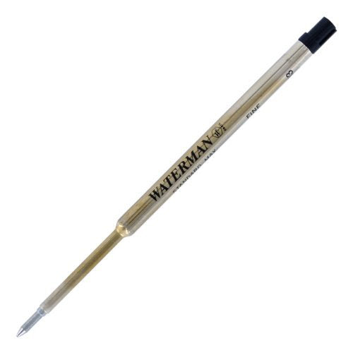 Waterman Waterman Black Fine Point Ballpoint Pen Refill (734254) freeshipping - Dealports