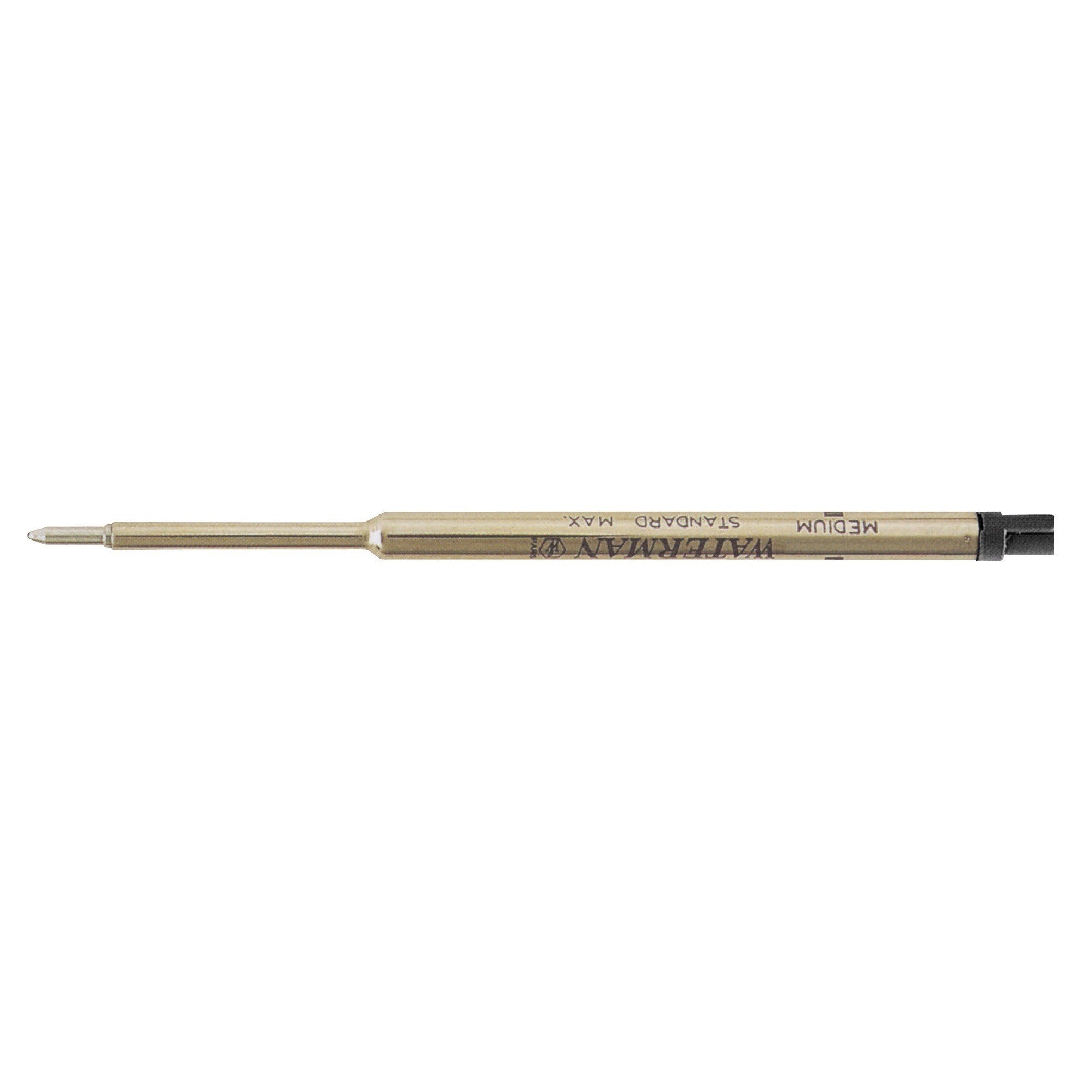 Waterman Waterman Black Medium Point Ballpoint Pen Refill (834254) freeshipping - Dealports