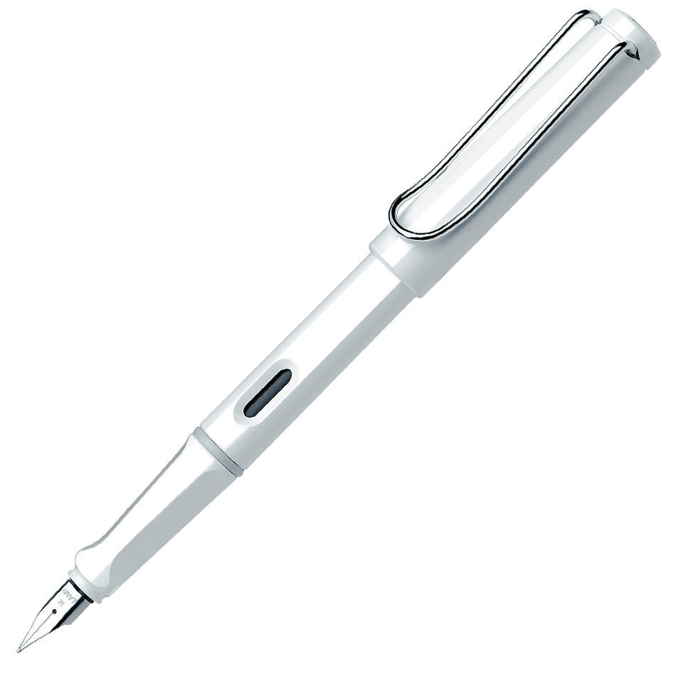 Lamy LAMY Safari White Fine Fountain Pen (L19WEF) freeshipping - Dealports