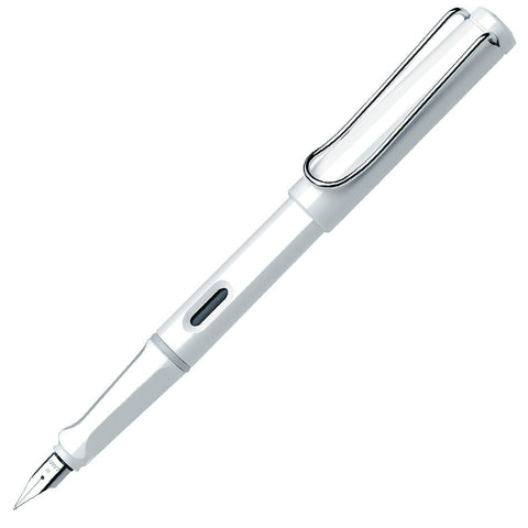 Lamy LAMY Safari White Fine Fountain Pen (L19WEF) freeshipping - Dealports