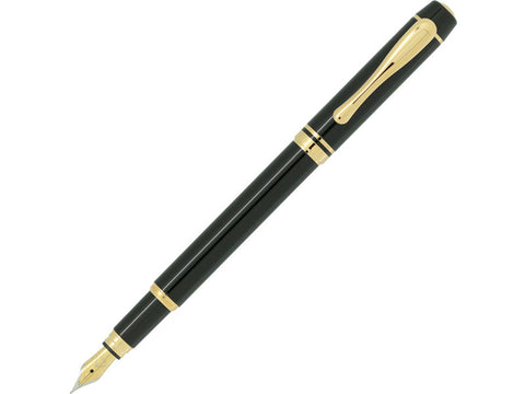 5280 5280 Ambassador Black/Gold Medium Fountain Pen freeshipping - Dealports